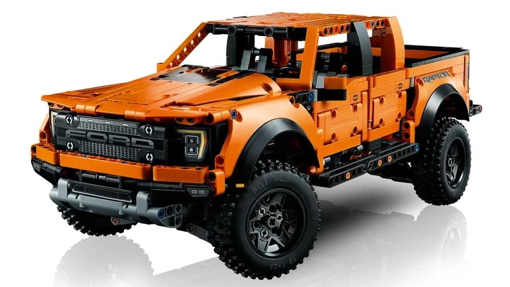Конструктор технический Ford F150 Raptor легендарный пикап 1379 деталей Мощный офроуд джип - изображение 7
