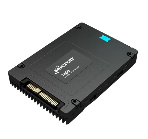 Твердотельный накопитель SSD 960Gb, Micron 7450 Pro, U.3 PCI-E 4.0 x4 (MTFDKCC960TFR-1BC1ZABYYR) - изображение 3