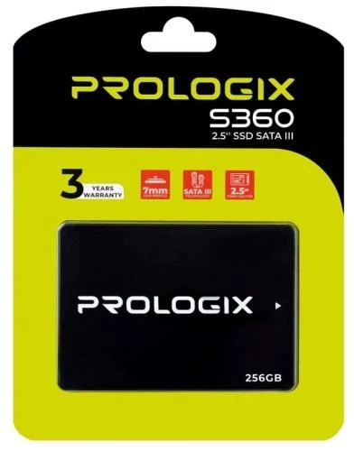 Твердотільний накопичувач SSD 256Gb, ProLogix S360, SATA3, 2.5', 3D TLC, 530/510 МБ/с (PRO256GS360) - изображение 3