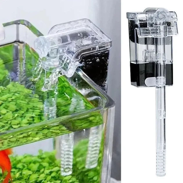 Фильтр для аквариума навесной QuanLong QL-400DC, USB, 250 л/ч - изображение 4