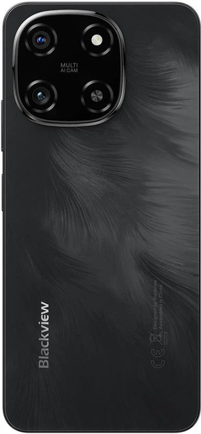 Smartfon Blackview Color 6 8/256GB Black Midnight Black - obraz 5