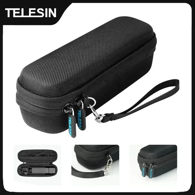 Захисний кейс футляр TELESIN S6-PRC-02-TDJ для екшн-камер DJI Osmo Pocket 3 (205x64x68 мм) - зображення 8