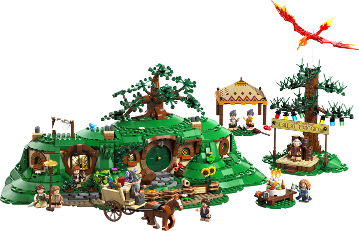 Zestaw klocków LEGO Icons Władca Pierścieni: Shire 2017 elementów (10354) - obraz 2
