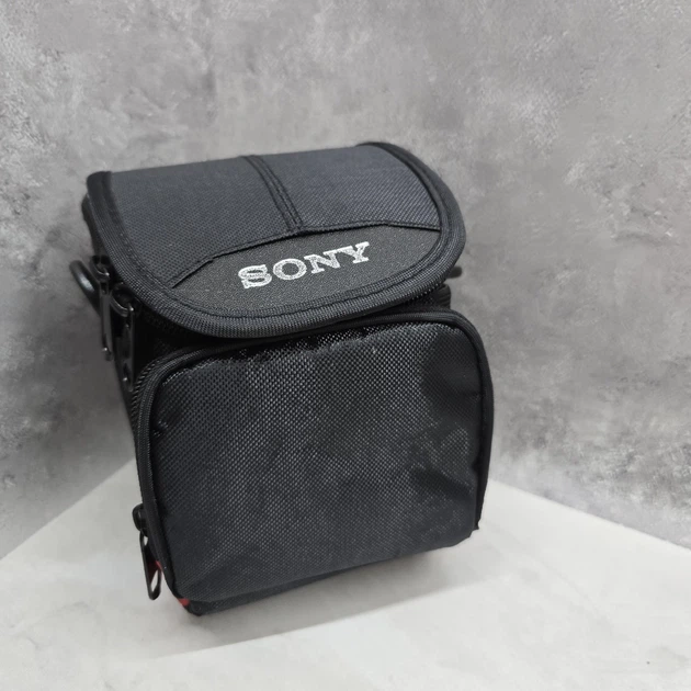 Компактная сумка для беззеркального фотоаппарата Sony противоударная черная с красным ( IBF088BR6 ) - изображение 8