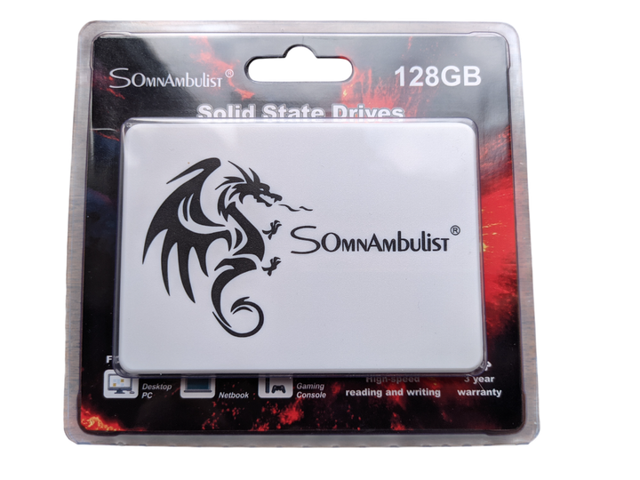 SSD-диск SomnAmbulist SATAIII 2,5" 128GB - Фото 1 SSD-диск SomnAmbulist SATAIII 2,5" 128GB - изображение 1