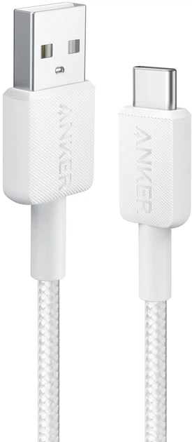 Кабель Anker 322 USB-A To USB-C White (194644115777) - зображення 2