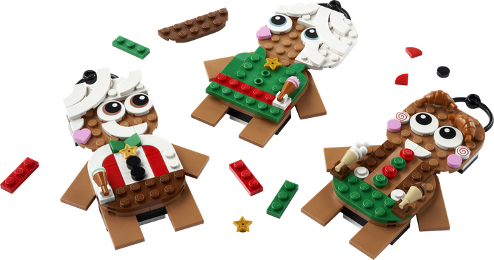 Zestaw klocków LEGO Icons Piernikowe ozdoby 190 elementów (40642) - Zdjęcie 2 Zestaw klocków LEGO Icons Piernikowe ozdoby 190 elementów (40642) - obraz 2