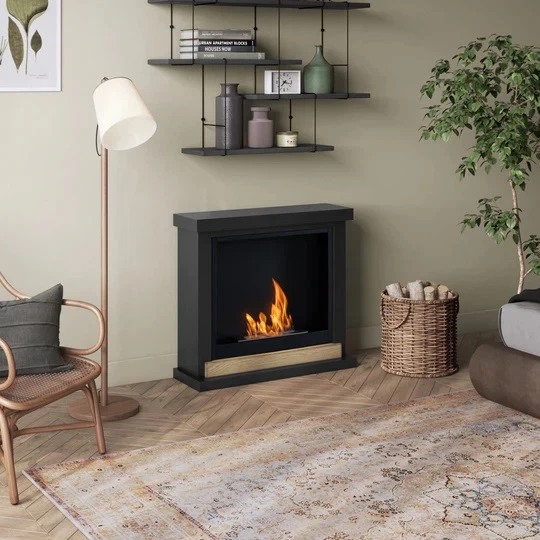 Камінокомплект Tagu HAGEN FreeFlame чорний - изображение 3