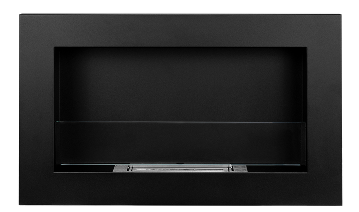 Біокамін BIOkominkiGMT 650х400 Slim чорний матовий (зі склом) - Фото 4 Біокамін BIOkominkiGMT 650х400 Slim чорний матовий (зі склом) - изображение 4