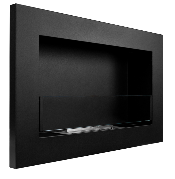 Біокамін BIOkominkiGMT 650х400 Slim чорний матовий (зі склом) - Фото 6 Біокамін BIOkominkiGMT 650х400 Slim чорний матовий (зі склом) - изображение 6