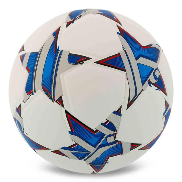 Мяч футбольный Champions League размер №5 Stars Match Ball SP-Sport 7588 White-Blue-Black - изображение 2