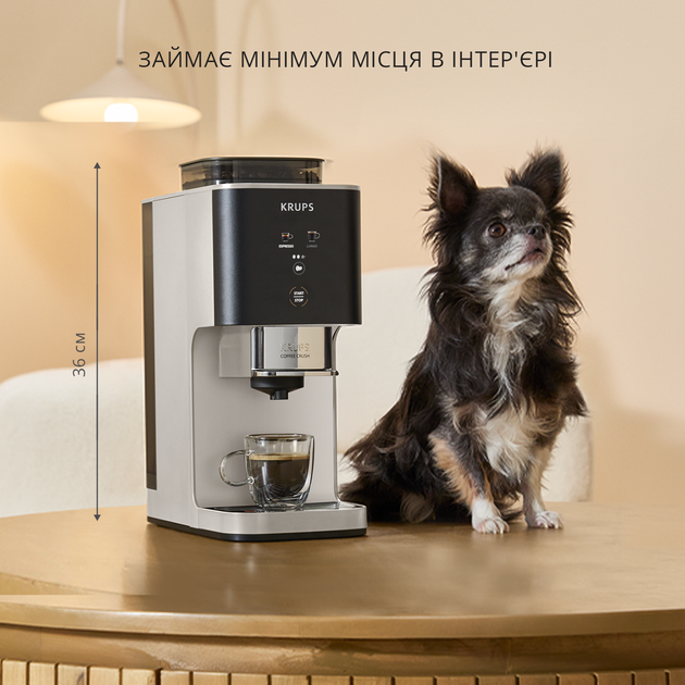 Ekspres do kawy Krups SLIM Coffee Crush SA4001E0 - obraz 3