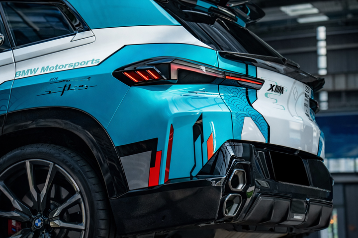 Нижний спойлер AE-Design (Карбон) для BMW XM G09 2022- гг - изображение 5