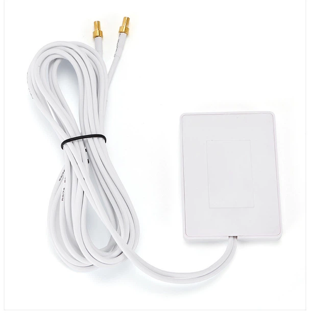 Антенна 4G 3G LTE выносная двойная MIMO 2x 7dBi TS9 700-2700 МГц, усиление сигнала для USB модемов, роутеров - изображение 4