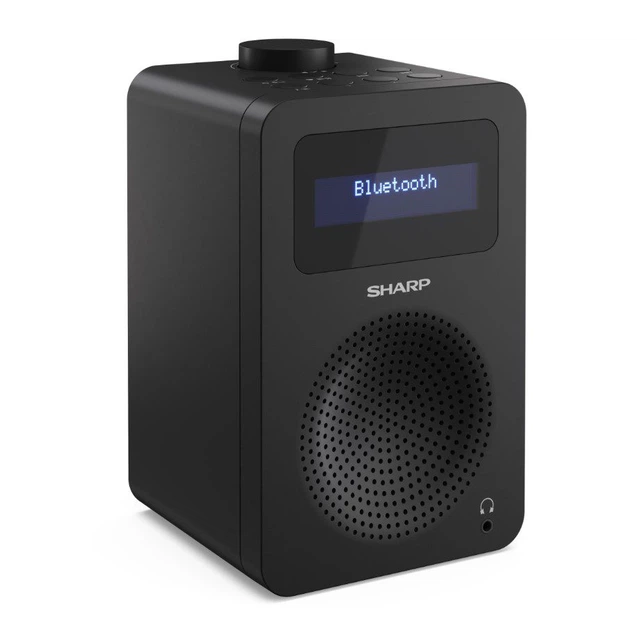 Радиоприемник колонка Sharp DR430BK Black DAB+, FM RDS, Bluetooth, сеть - Фото 1 Радиоприемник колонка Sharp DR430BK Black DAB+, FM RDS, Bluetooth, сеть - изображение 1