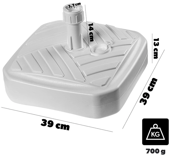 Підставка для садової парасолі Kadax Solero K10279 - зображення 2