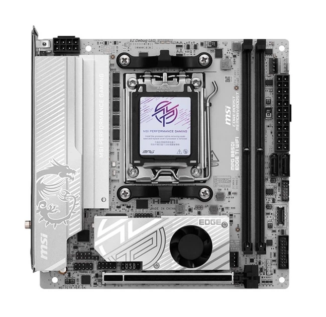 Материнська плата MSI MPG B850I Edge Ti WiFi Socket AM5 – фото, відгуки ...