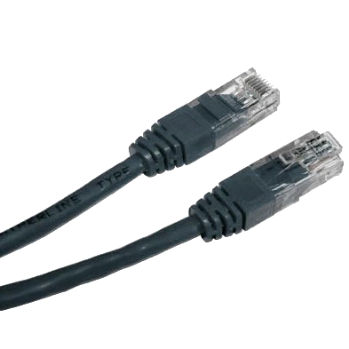 Патч-корд Cablexpert PP12-3M/BK 3 м кат.5Е черный - Фото 1 Патч-корд Cablexpert PP12-3M/BK 3 м кат.5Е черный - изображение 1