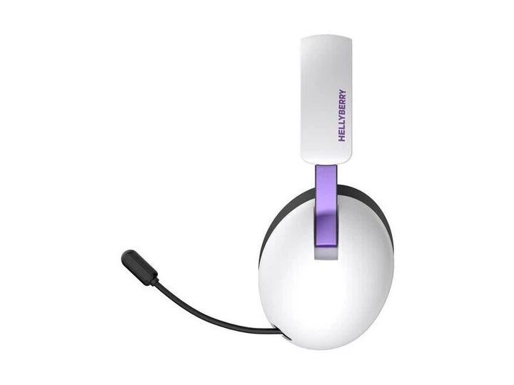 Навушники з мікрофоном Hator Hellyberry HH30 Wireless White - Фото 3 Навушники з мікрофоном Hator Hellyberry HH30 Wireless White - зображення 3
