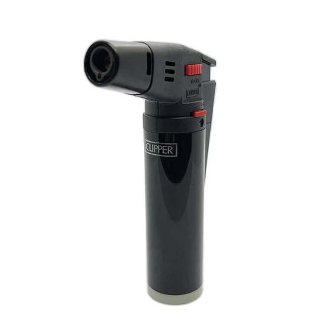 Запальничка Clipper Turbo Medium Torch Black - Фото 2 Запальничка Clipper Turbo Medium Torch Black - изображение 2