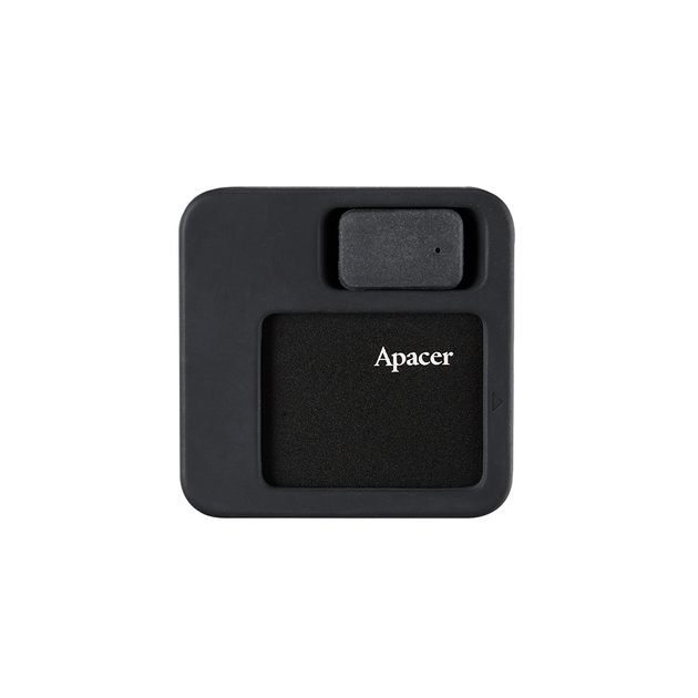 Зовнішній твердотільний накопичувач SSD Apacer AS714 512GB USB Type-C 3.2 Gen.2 Read/Write 1000MB/s Black (AP512GAS714B-1) - зображення 2