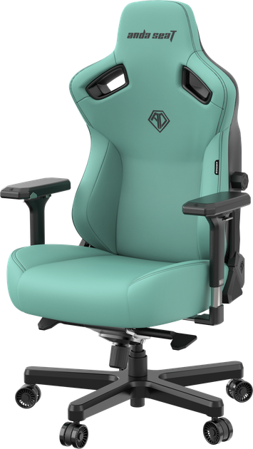Кресло геймерское игровое Anda Seat Kaiser 3 Size L до 120 кг Green (AD12YDC-L-01-E-PV/C) - изображение 2