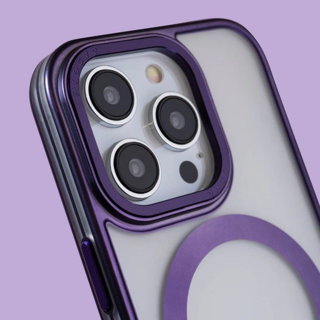 Защитный Чехол Proove Blur Case with Magnetic Ring для iPhone 15 midnight blue - Фото 2 Защитный Чехол Proove Blur Case with Magnetic Ring для iPhone 15 midnight blue - изображение 2