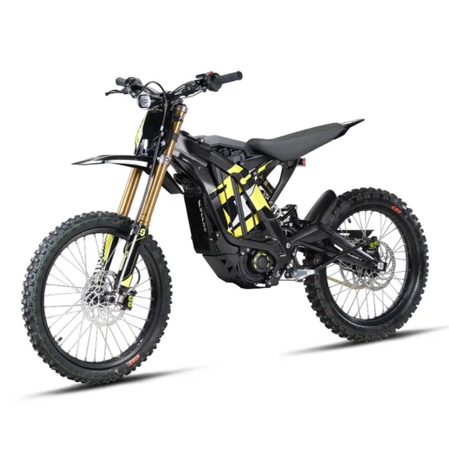 Surron Light Bee X Carbon Black Gold Schok - Фото 1 Surron Light Bee X Carbon Black Gold Schok - зображення 1