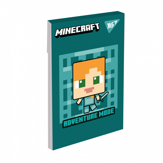 Блокнот Minecraft 48арка клетка майнкрафт. Minecraft 48 листов клетка А7 (в ассортименте) .Yes - Фото 5 Блокнот Minecraft 48арка клетка майнкрафт. Minecraft 48 листов клетка А7 (в ассортименте) .Yes - изображение 5