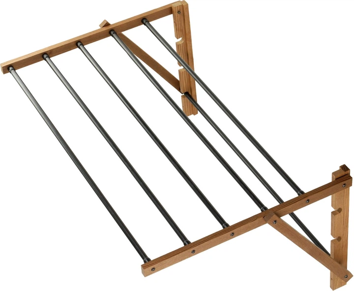 Suszarka do bielizny Kadax Ferrara ścienna 53 cm K11605 Brązowa (5906638313077) - obraz 2