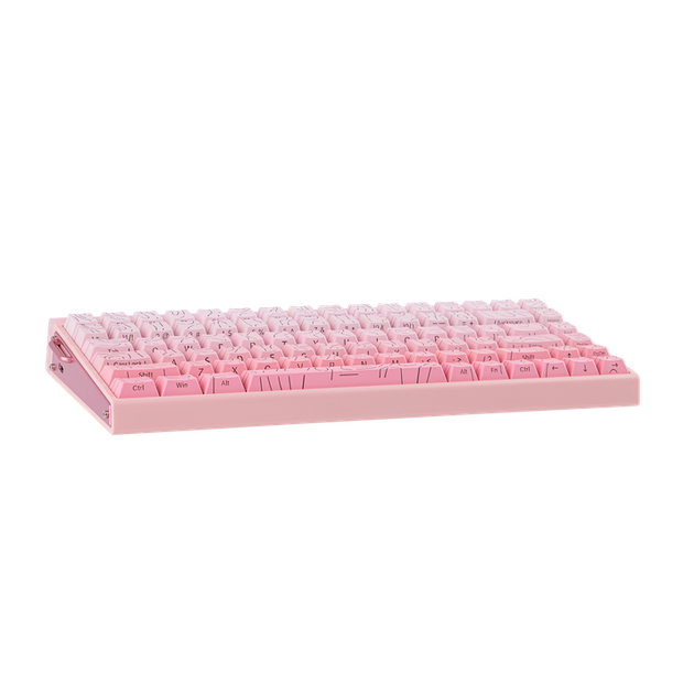 Ігрова магнітна клавіатура AULA HERO 84 HE / 8K / Hall Effect / Rapid Trigger / Pink / Рожева - зображення 2
