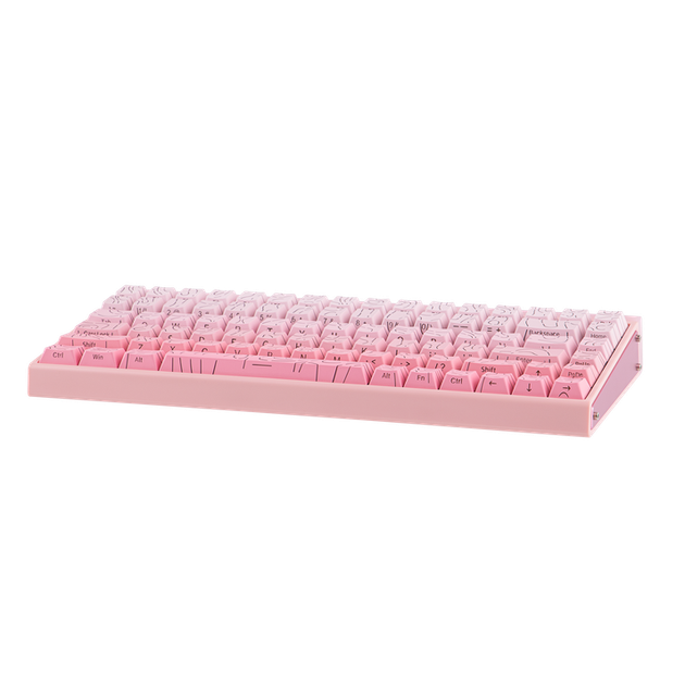 Ігрова магнітна клавіатура AULA HERO 84 HE / 8K / Hall Effect / Rapid Trigger / Pink / Рожева - зображення 3