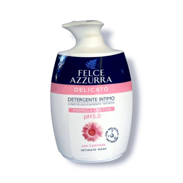 Гель для интимной гигиены Felce Azzurra деликатный detergente intimo delicato pH 5.0, 250 мл - Фото 2 Гель для интимной гигиены Felce Azzurra деликатный detergente intimo delicato pH 5.0, 250 мл - изображение 2