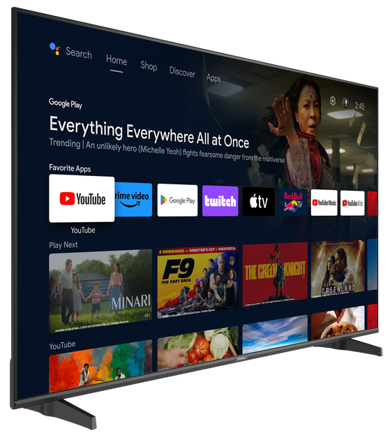 Телевізор Haier H55K85FUX 55" 4K Smart TV Google TV - Фото 3 Телевізор Haier H55K85FUX 55" 4K Smart TV Google TV - изображение 3