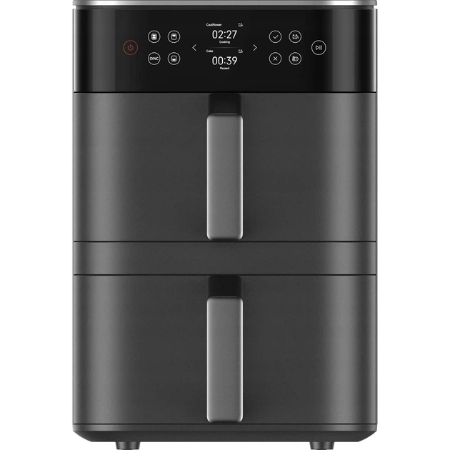 Мультипечь Xiaomi Smart Double Stack Air Fryer 12L Black [157241] - изображение 2