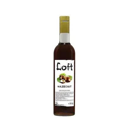 Сироп-топпінг ТМ "Loft" до кави і десертів зі смаком "Лісовий горіх" 0,7 л - Фото 1 Сироп-топпінг ТМ "Loft" до кави і десертів зі смаком "Лісовий горіх" 0,7 л - зображення 1