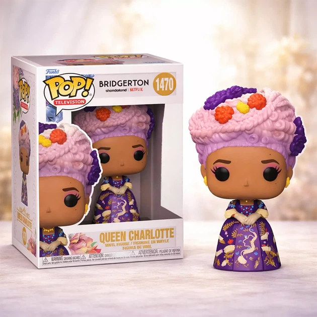Фигурка Funko POP! Бриджертоны Королева Шарлотта (72206) - Фото 3 Фигурка Funko POP! Бриджертоны Королева Шарлотта (72206) - изображение 3