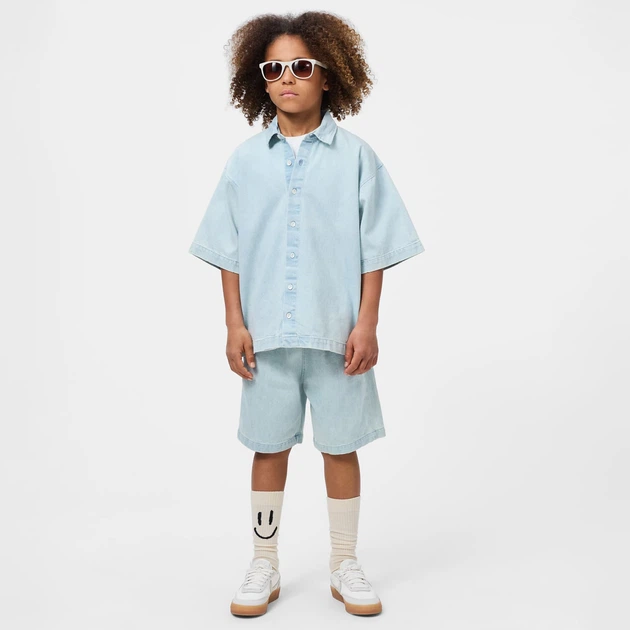 Сорочка Molo Richie Misty Denim, колір блакитний, розмір 110/116 (1S26C201.5458) - зображення 2