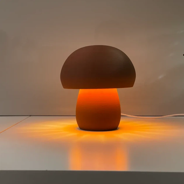 Світильник-нічник у формі гриба сумісний із Bambu Lab LED Lamp Kit 001. Aivory - зображення 2