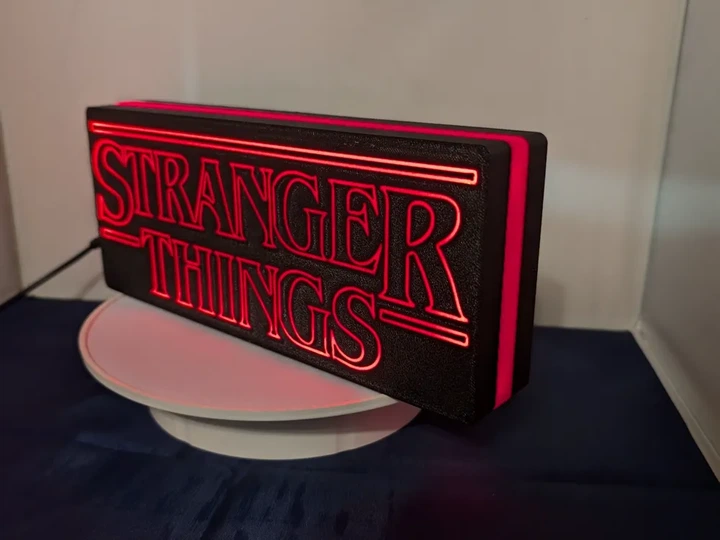 Світильник-нічник Stranger Things з червоним підсвічуванням. Aivory - изображение 3