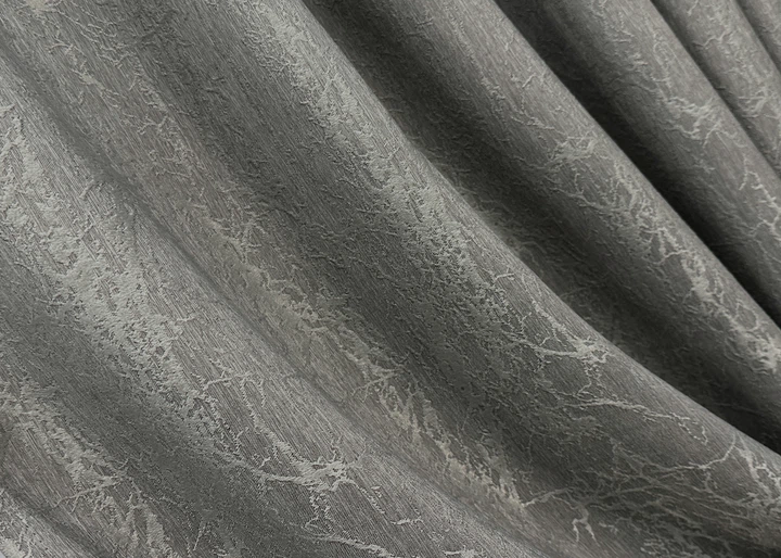 Комплект штор VR-Textil Жакард Viva Marmo № 1785ш Сірий 100х290 см 2 шт (31-0001) - изображение 6