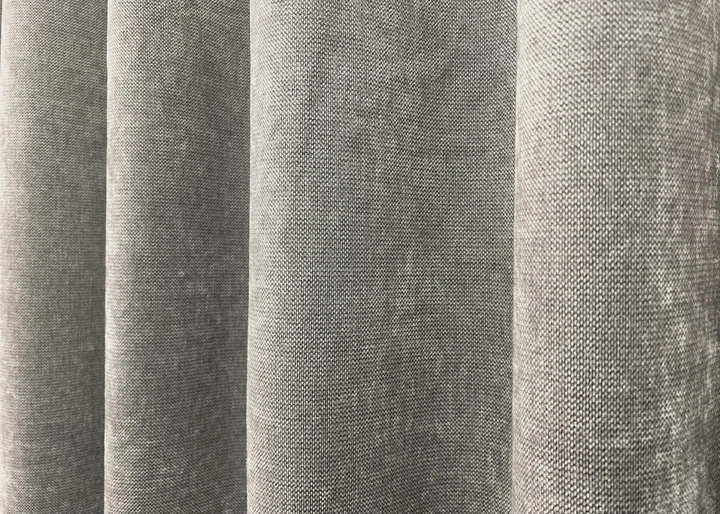 Комплект готових штор VR-Textil Шеніл преміум VELMIRA Rich № 1925ш Світло-сірий 200х290 см 2 шт (32-347) - зображення 8