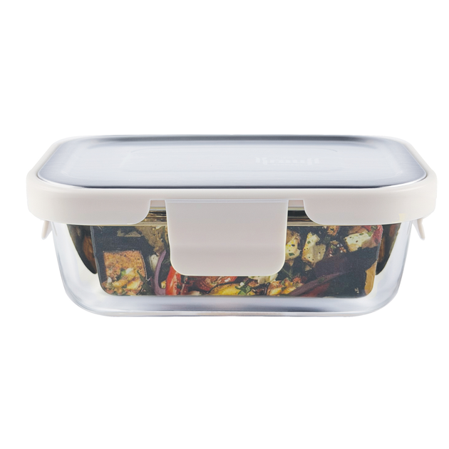 Скляні кухонні контейнери з кришками ArtGlass та Locker + ПОДАРУНОК: Банки для сипучих 2шт та сумка-шопер - изображение 3