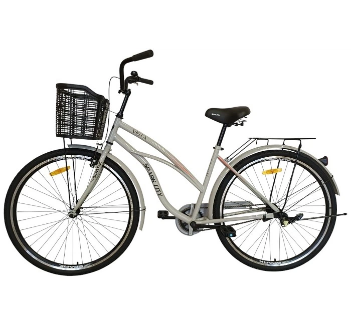 Велосипед ST 28" Spark CITY Vista рама 18" бежево-серый (240020) - изображение 2