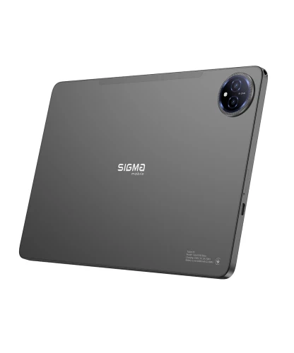 Планшет Sigma Tab A1035 'Basic', Dark Grey, 4G, 10.1' (1280x800, IPS), MediaTek Helio G80 (8 ядер), Mali-G52 MP2, 6Gb, 128Gb, microSD (до 1Tb), 5Mp + 2Mp, WiFi 5, Bluetooth 5.0, 2 x nanoSIM, GPS, Type-C, 6000 mAh, Android 15 - зображення 5