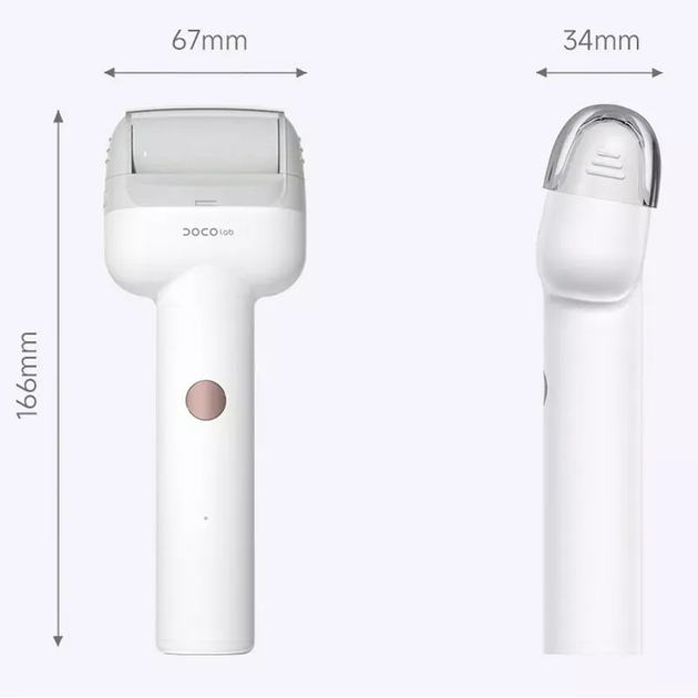 Електрична пилка для п'ят DOCO Electric Foot Repair Pro (F003) - зображення 5