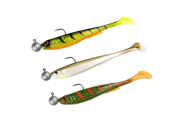 Силикон Daiwa Prorex Slim Shady Live 10.5см 8г набор на окуня/судака, цвет: Perch/Zander Set (4320022005) - Фото 1 Силикон Daiwa Prorex Slim Shady Live 10.5см 8г набор на окуня/судака, цвет: Perch/Zander Set (4320022005) - изображение 1
