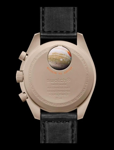 Наручные часы Swatch x Omega Bioceramic MoonSwatch Mission to Jupiter SO33C100 - изображение 4