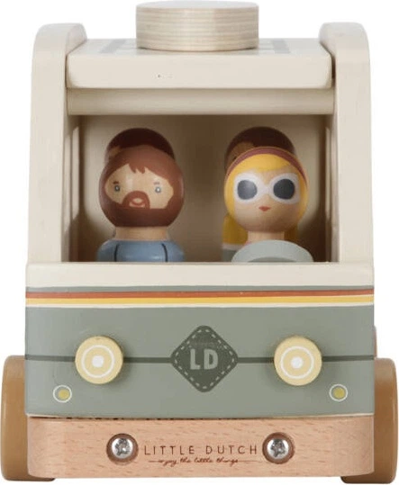 Zestaw do zabawy Little Dutch Campervan Vintage FSC LD7125 (8713291771253) - obraz 3