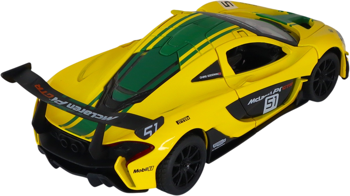 Автомодель Techno Drive McLaren P1 желтый 1:24 (250943MLP1YW) - Фото 5 Автомодель Techno Drive McLaren P1 желтый 1:24 (250943MLP1YW) - изображение 5